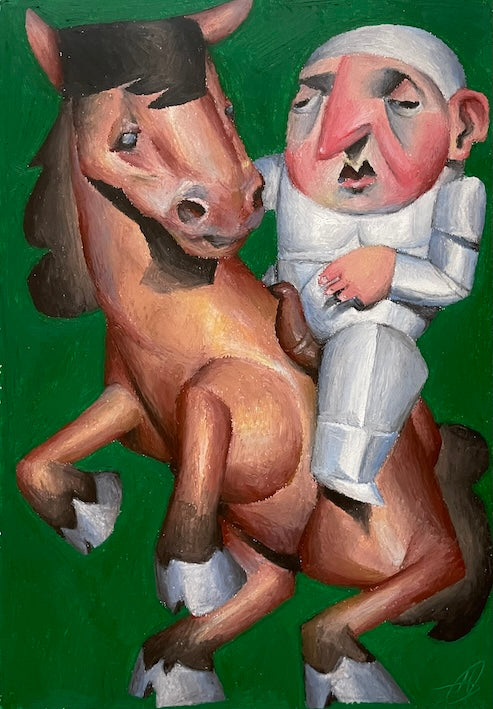 Horse without armour (Hest uden rustning)