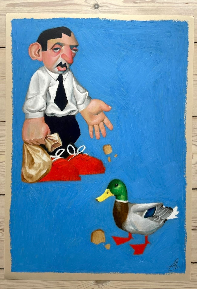 Don't feed the ducks (Fodring af ænder forbudt)